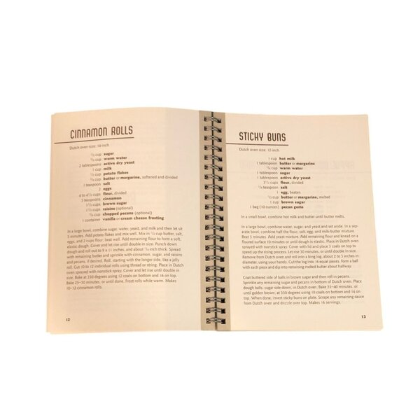 101 Things To Do With A Dutch Oven Spiral-Bound Cookbook Cast Iron Recipes - Picture 8 of 9